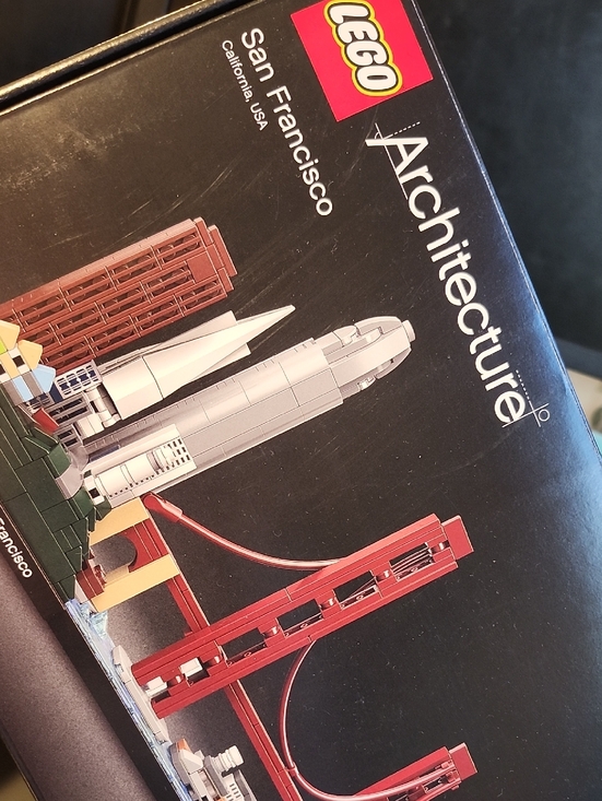 Lego Other - LEGO Architecture San Francisco Skyline Set - Black Box with Red and White Model